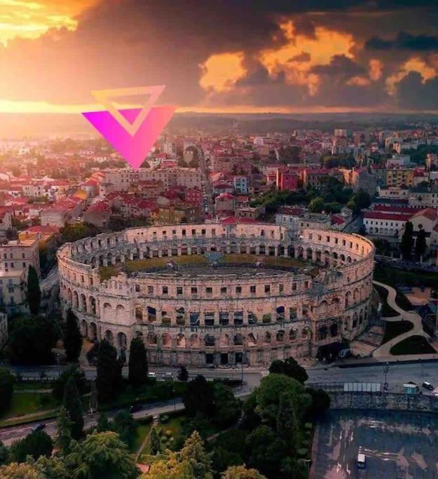 Arena Sunset, Sea Coloseum View, 2 Rooms Free Parking Pula Luaran gambar